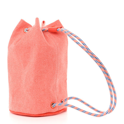 Hermes Les Cabanes Duffle Bag Orange Feu 3 of 9