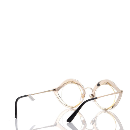 Gucci Metal Crystal Cat Eye Sunglasses GG0046S Pink 4 of 8