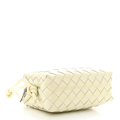 Bottega Veneta Patent Nappa Intrecciato Mini Loop Camera Bag White 4 of 10