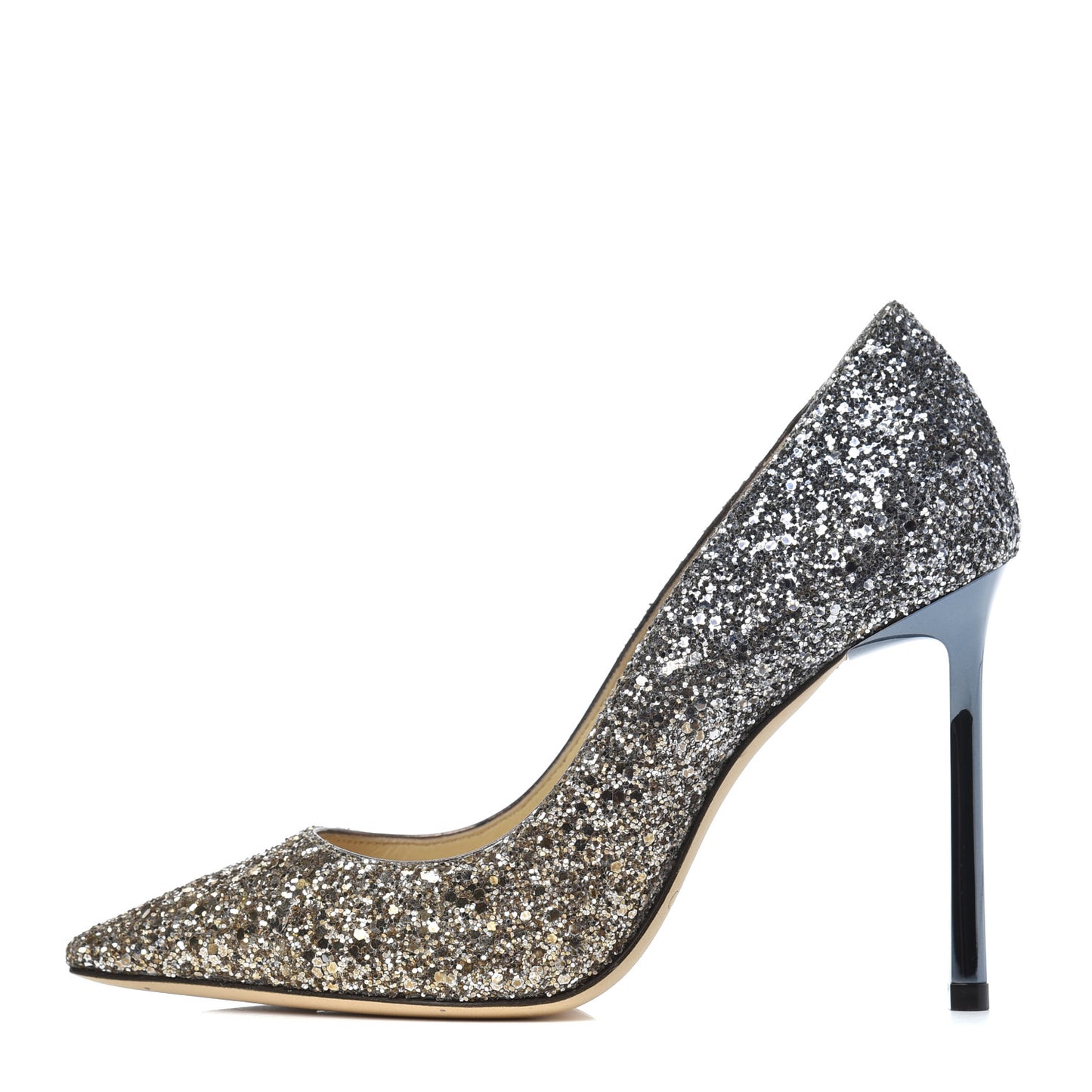 Coarse Glitter Romy 100 Pumps 34 Antique Gold