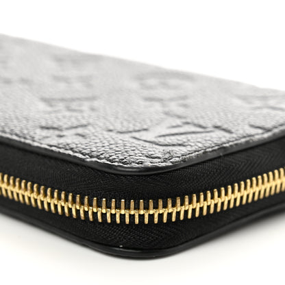 Louis Vuitton Empreinte Zippy Wallet Black 7 of 7