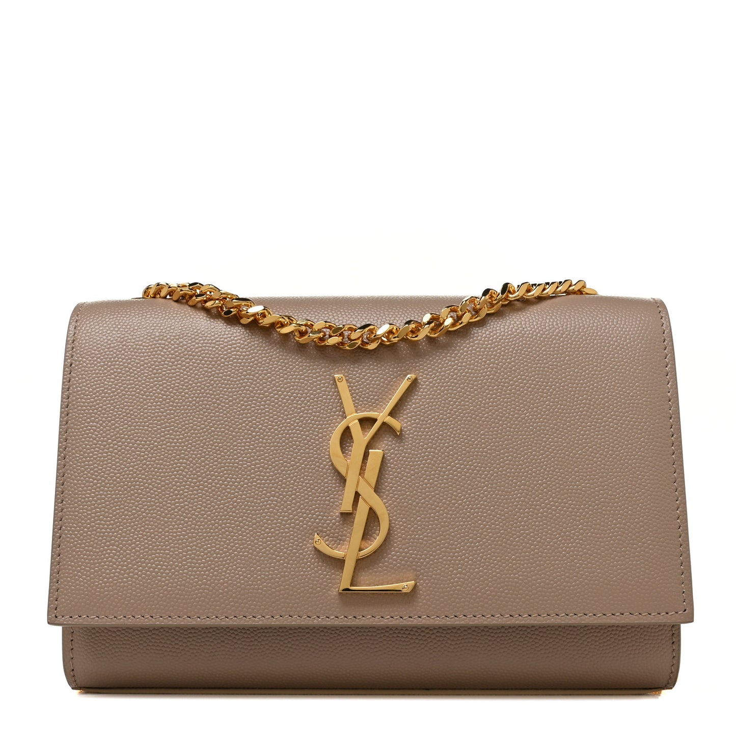 Grain De Poudre Small Monogram Kate Satchel Nude Powder