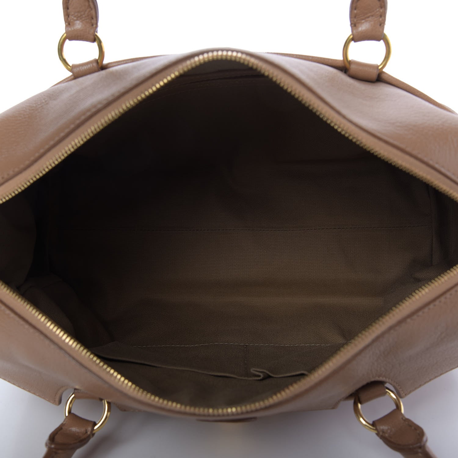 Marc Jacobs Calfskin Quilted Flap Shoulder Bag Taupe 6 of 11
