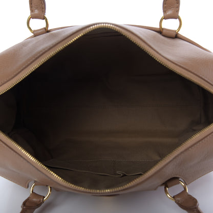 Marc Jacobs Calfskin Quilted Flap Shoulder Bag Taupe 6 of 11