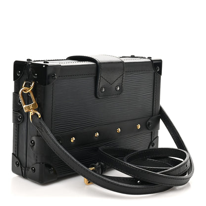 Louis Vuitton Epi Petite Malle Black 3 of 9