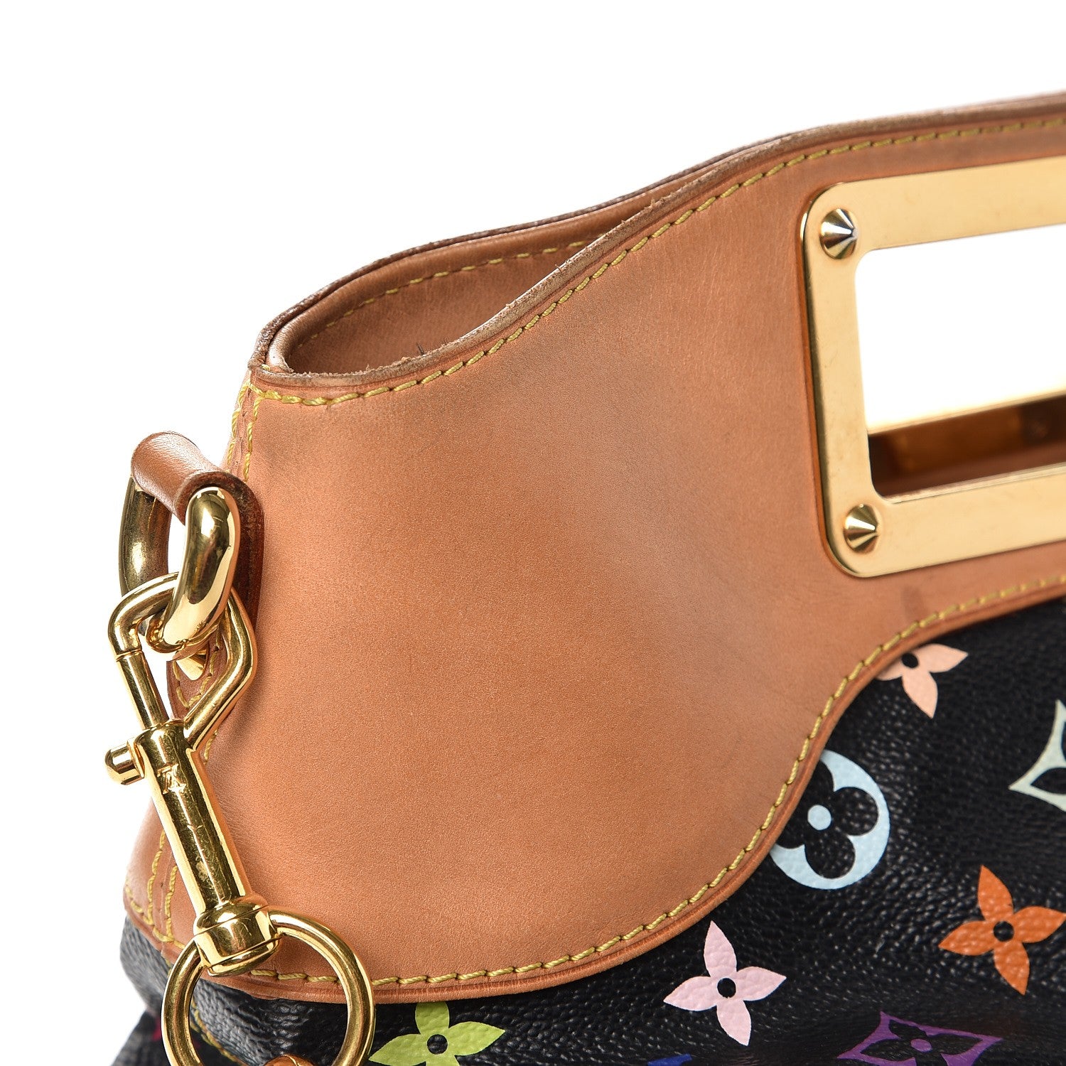 Louis Vuitton Monogram Multicolor Judy MM Black 7 of 12