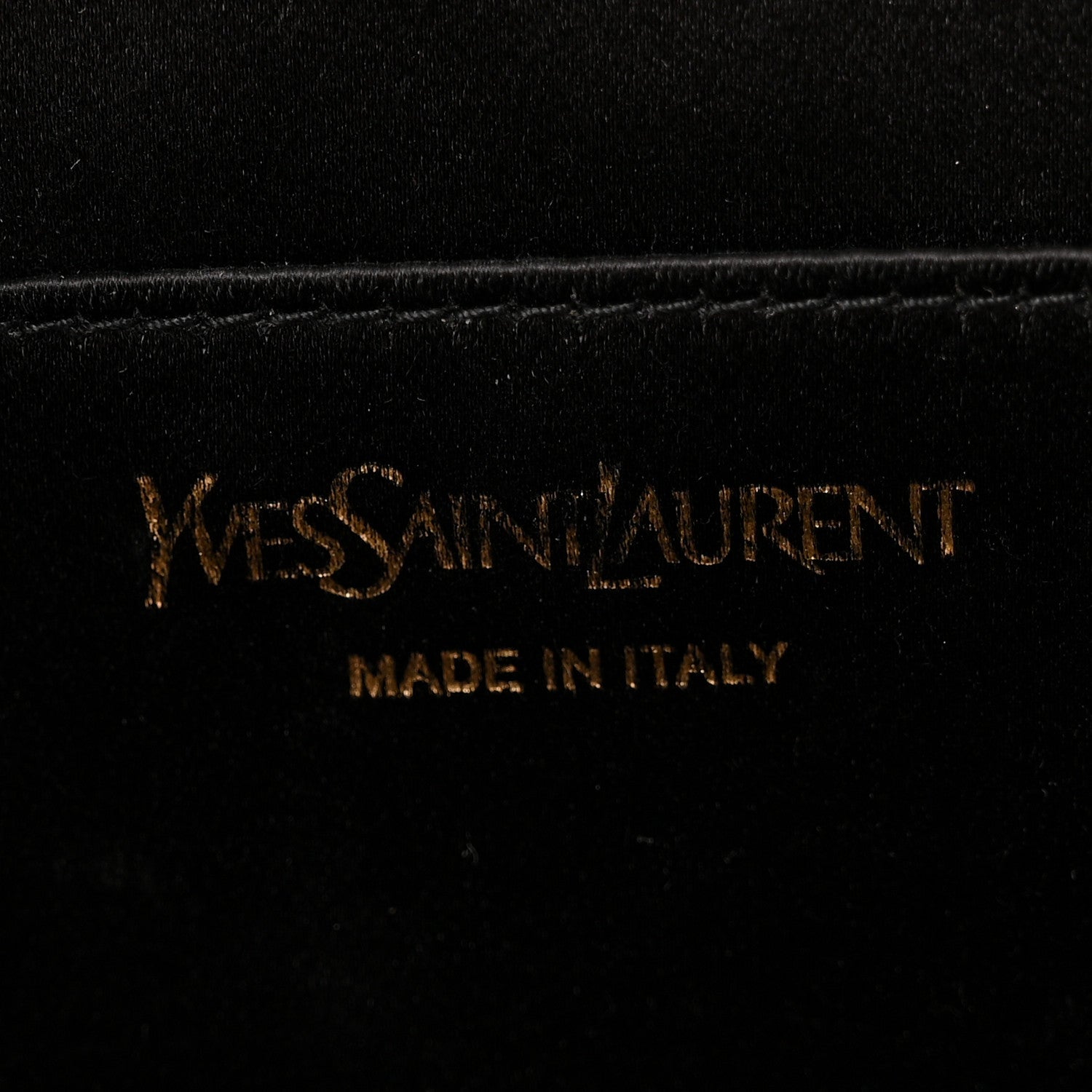 Saint Laurent Metallic Calfskin Monogram Large Belle De Jour Clutch Gold 6 of 14