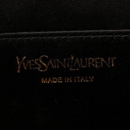 Saint Laurent Metallic Calfskin Monogram Large Belle De Jour Clutch Gold 6 of 14