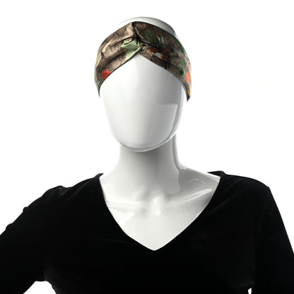 Gucci Silk Monogram Tian Print Tiana Duchesse Headband 2 of 6