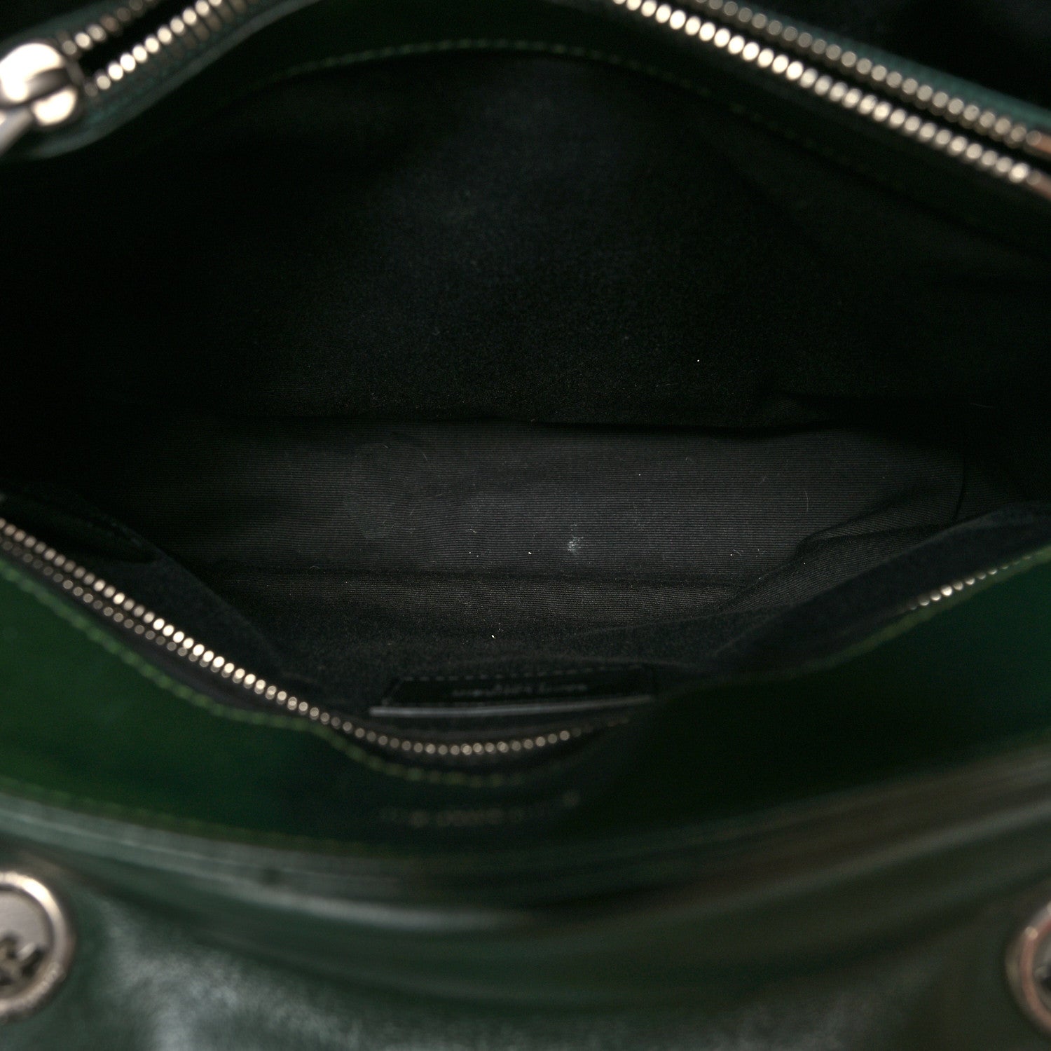 Saint Laurent Calfskin Y Quilted Monogram Medium Loulou Chain Satchel Olive 6 of 12