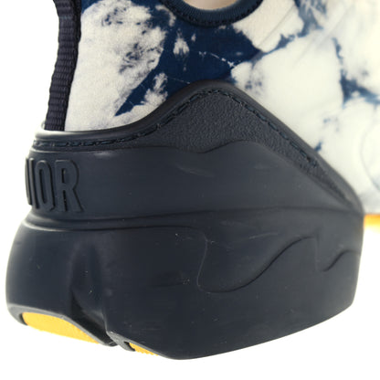 Christian Dior Technical Fabric Tie & Dior Print Womens D-Connect Sneakers 37 Denim 12 of 13