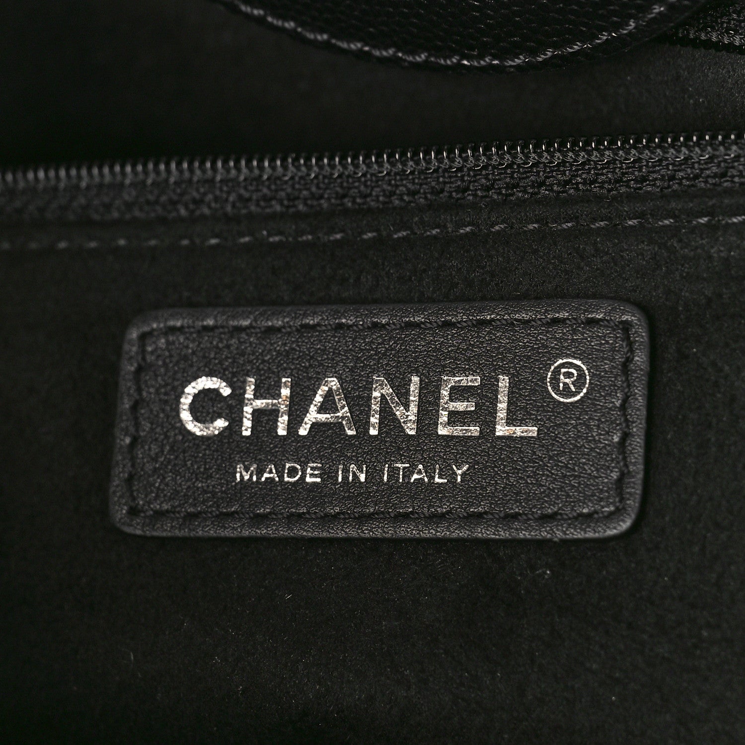 Chanel Caviar Medium Studded Deauville Tote Black 6 of 10