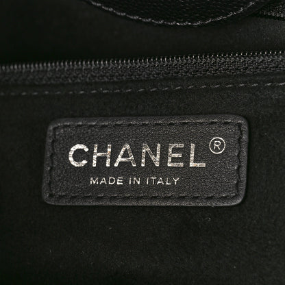 Chanel Caviar Medium Studded Deauville Tote Black 6 of 10