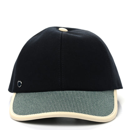Hermes Cotton Tess Pop Cap 58 Bleu Minuit Marine 3 of 9