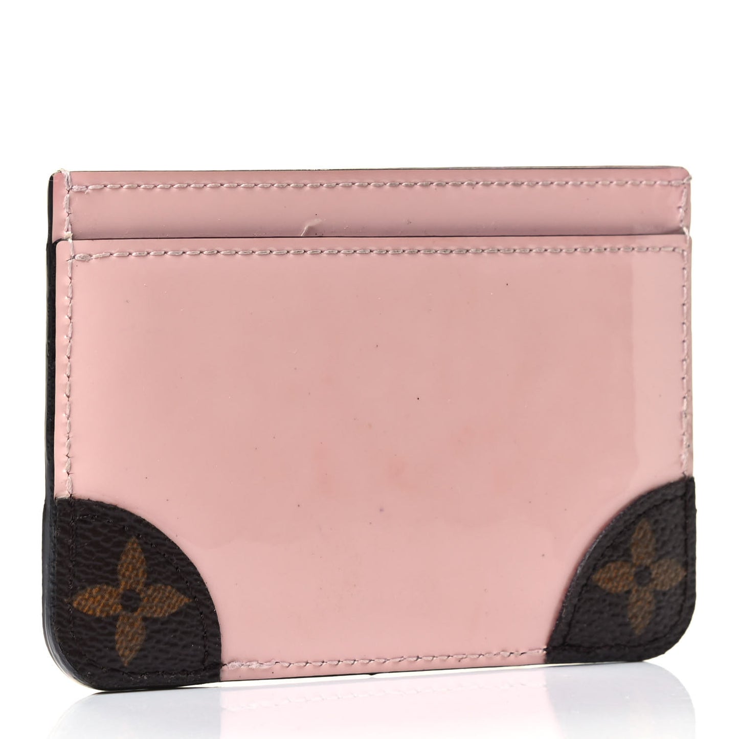 Patent Miroir Venice Card Holder Rose Ballerine