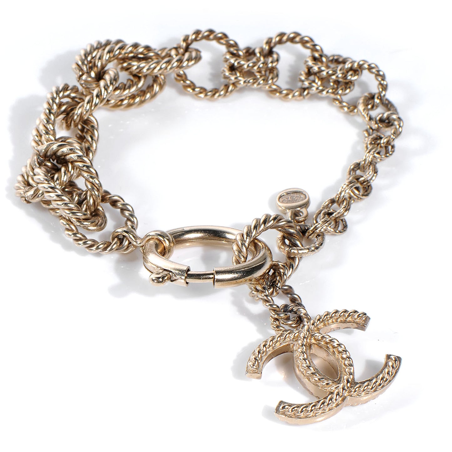 CC Chain Bracelet Gold