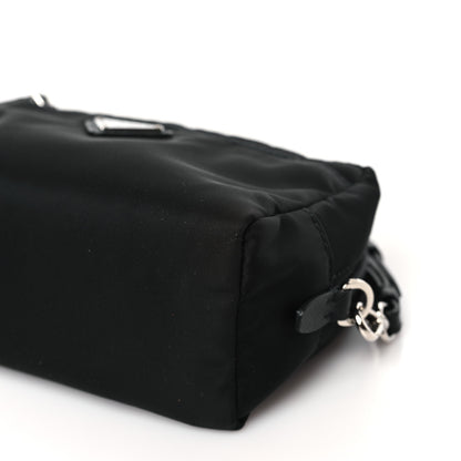 Prada Re-Nylon Saffiano Pouch Wristlet Black 8 of 8