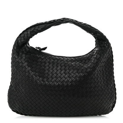 Bottega Veneta Nappa Intrecciato Medium Veneta Hobo Black 1 of 10