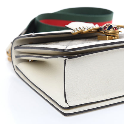 Gucci GG Supreme Monogram Small Queen Margaret Top Handle Bag White 9 of 10