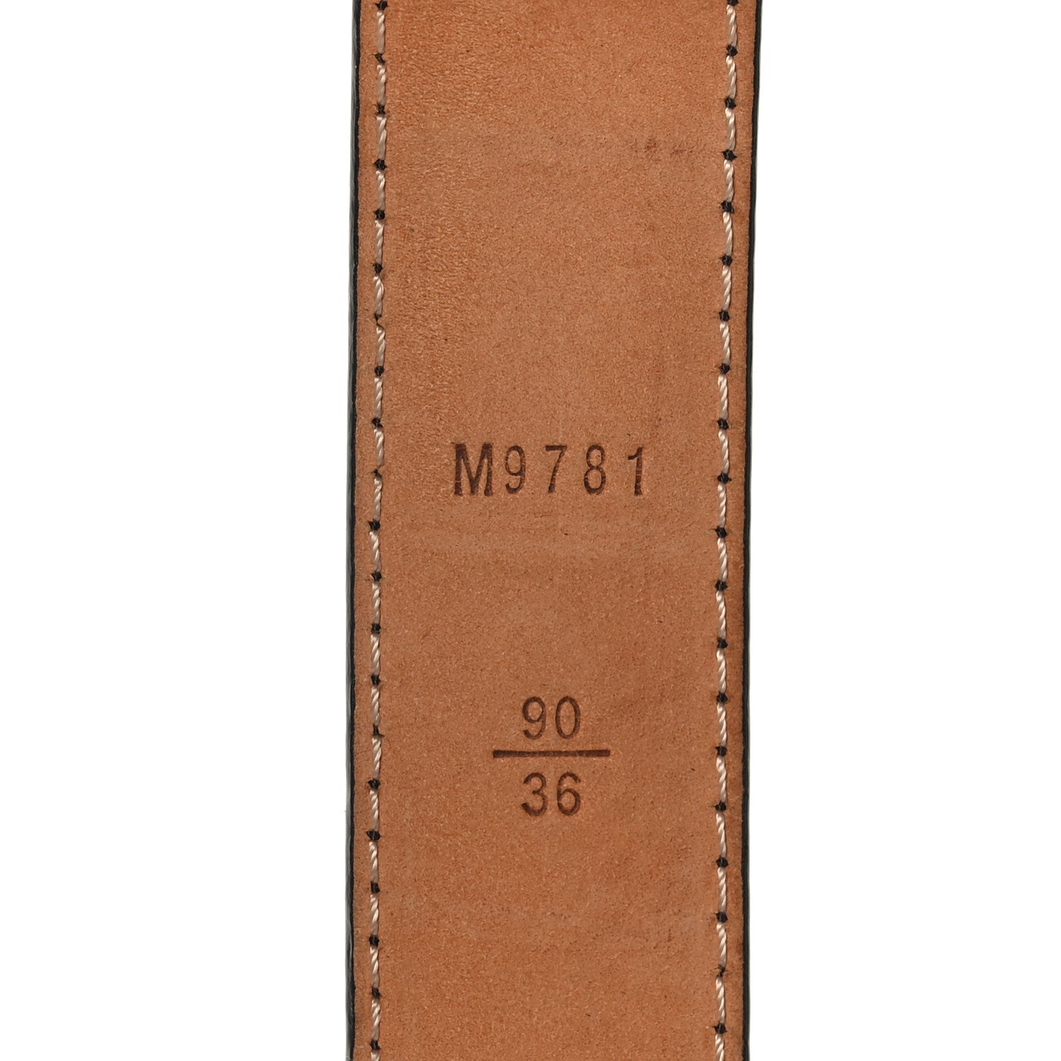 Louis Vuitton Mini Monogram 25mm LV Initiales Belt 90 36 6 of 6