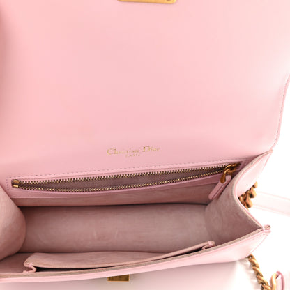 Christian Dior Lambskin Studded Small Diorama Flap Bag Pink 6 of 9