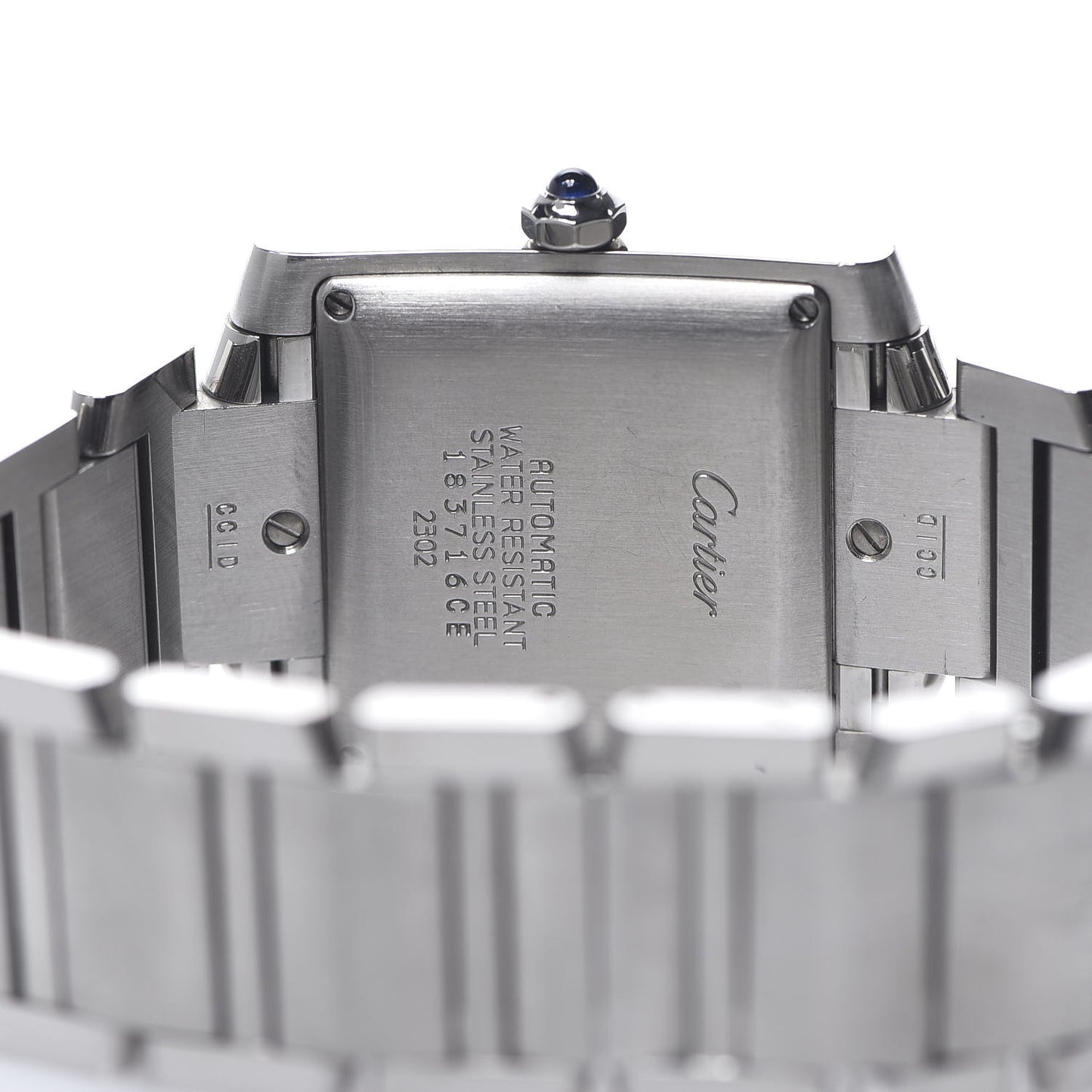Stainless Steel 28mm Tank Francaise Automatic Watch
