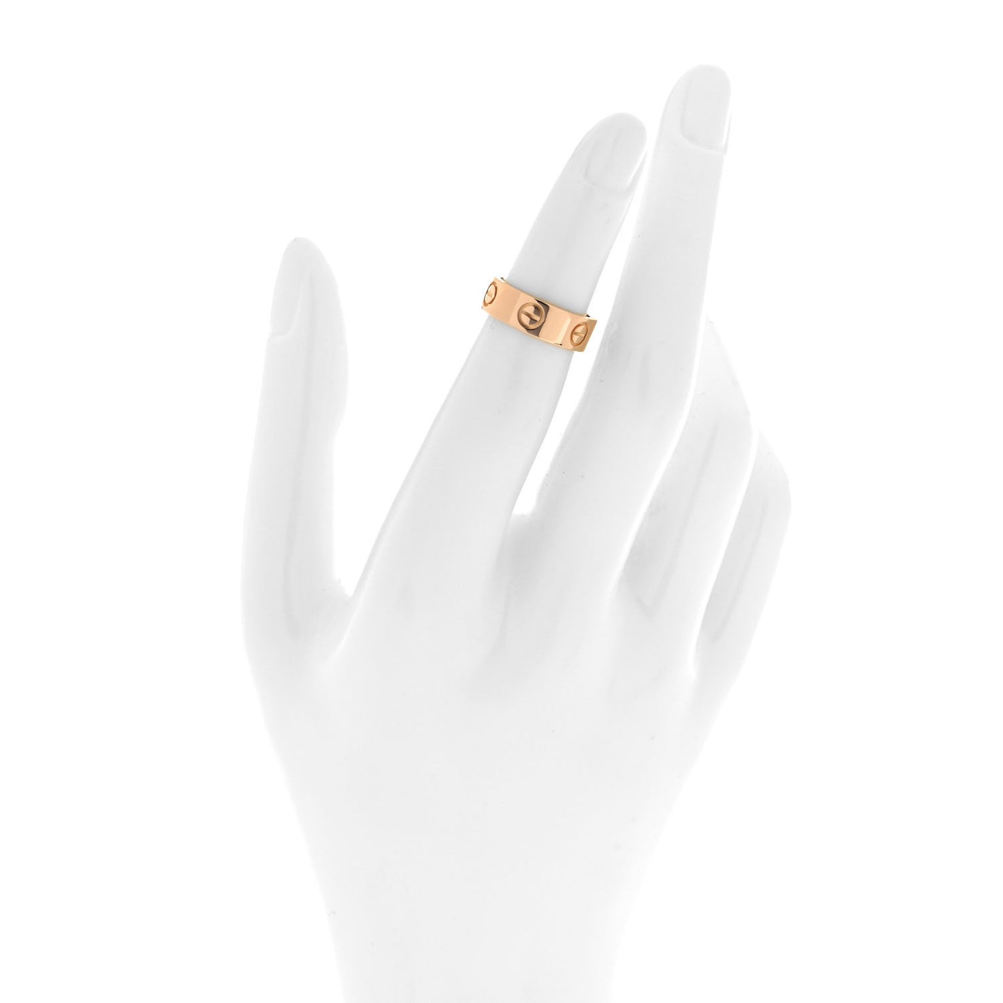 18K Pink Gold 5.5mm LOVE Ring 47 4