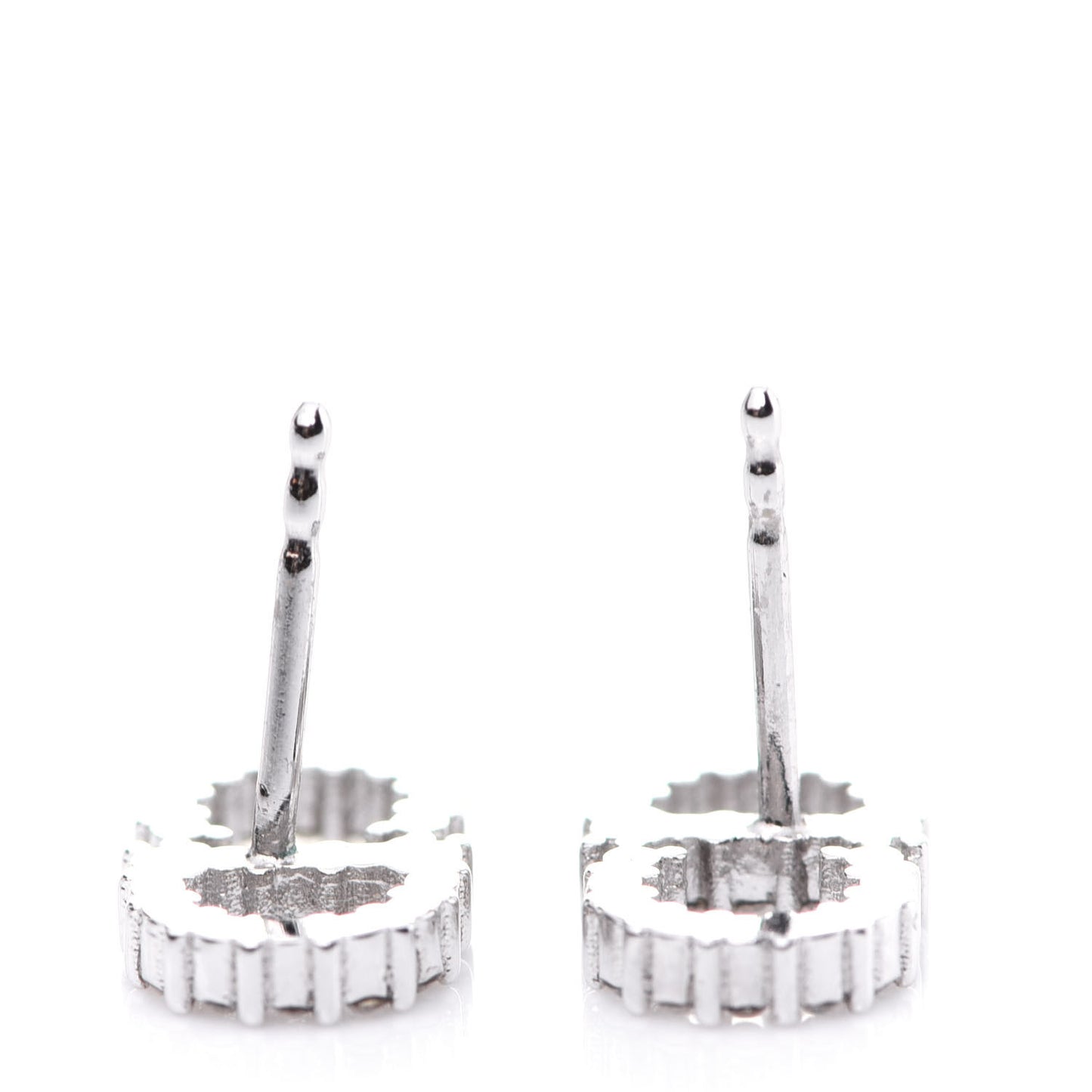 Crystal Clair D Lune Earrings Silver
