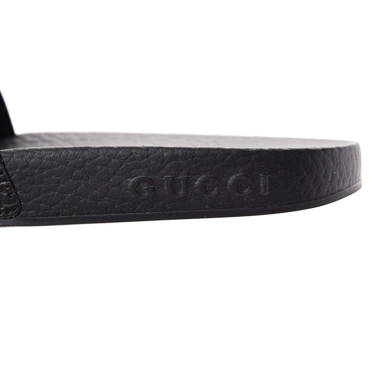 Gucci Microguccissima Slide Sandals 35 Black 7 of 8