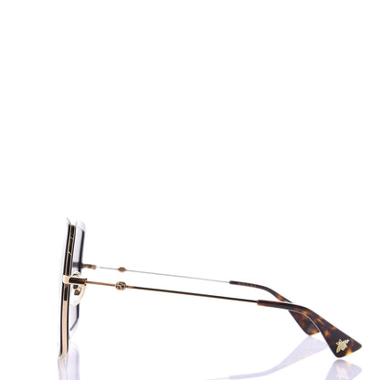Gucci Acetate Oversize Square Frame GG0106S Sunglasses Black 2 of 7