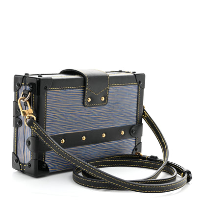 Louis Vuitton Epi Petite Malle Denim Light 3 of 9