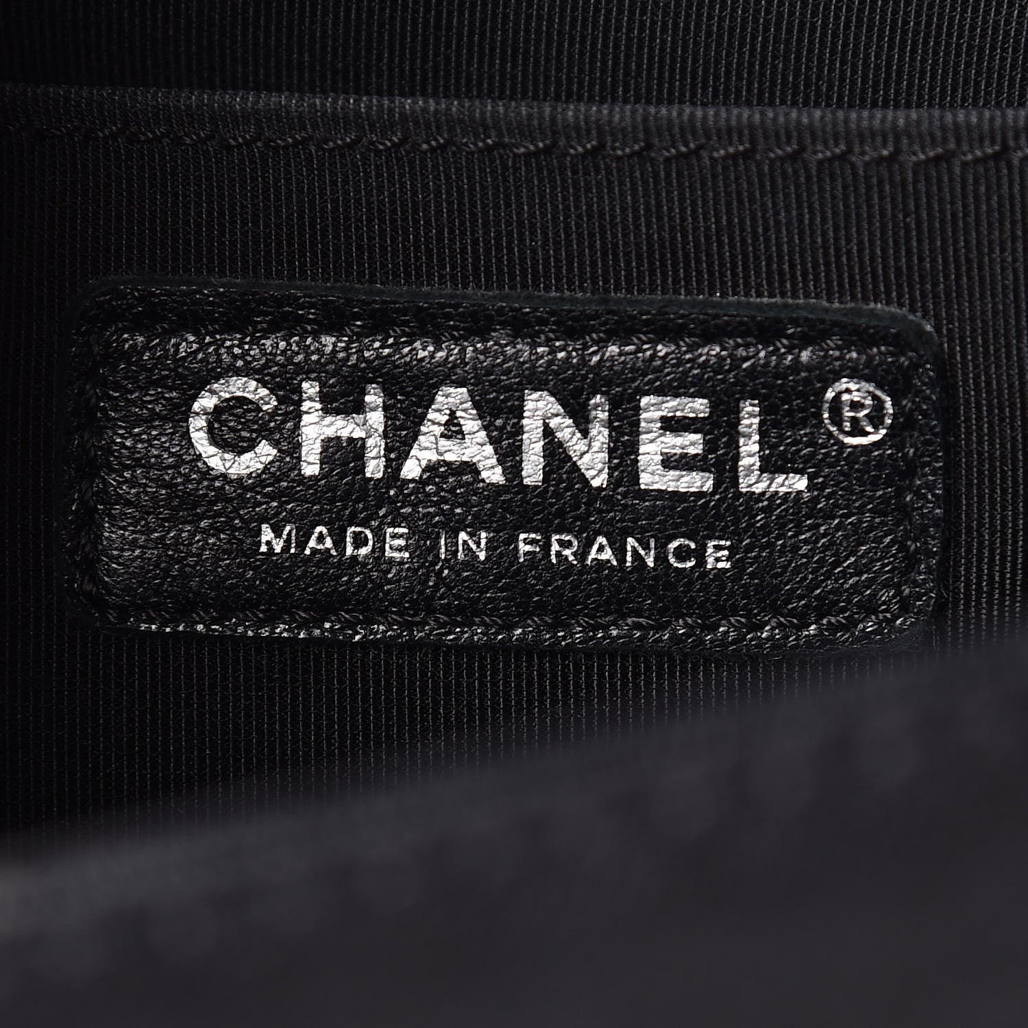 Chanel Calfskin Quilted Medium Boy Top Handle Flap Black 9 of 13