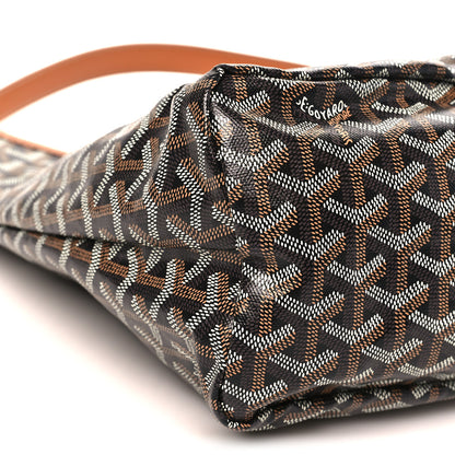 Goyard Goyardine Boheme Hobo Black Gold 10 of 11