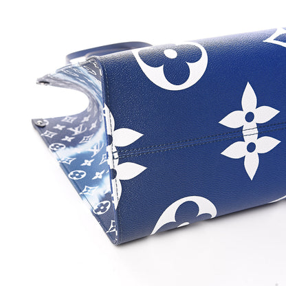 Louis Vuitton Monogram Escale Onthego GM Blue 8 of 11