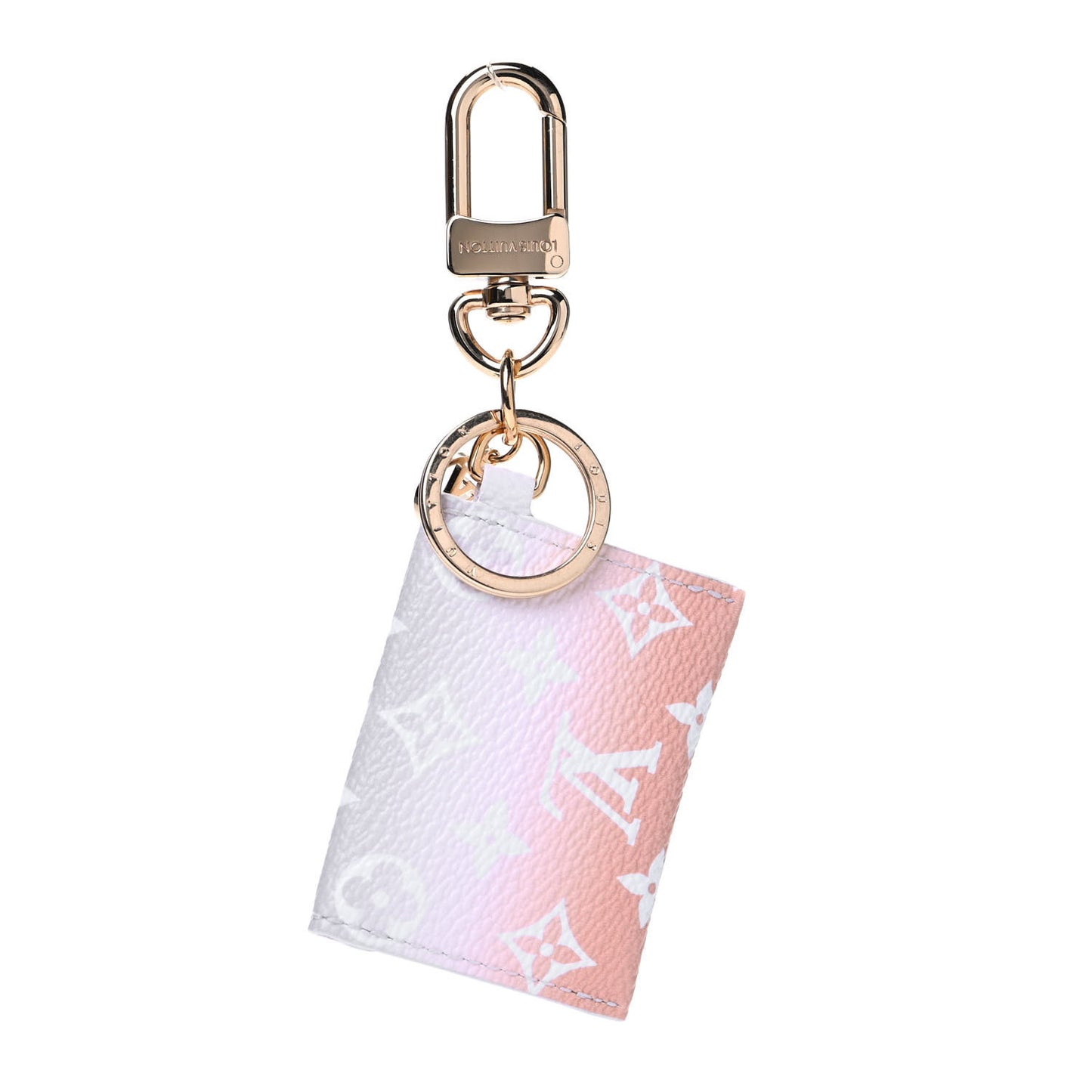 Monogram By The Pool Kirigami Pouch Key Holder Bag Charm Brume