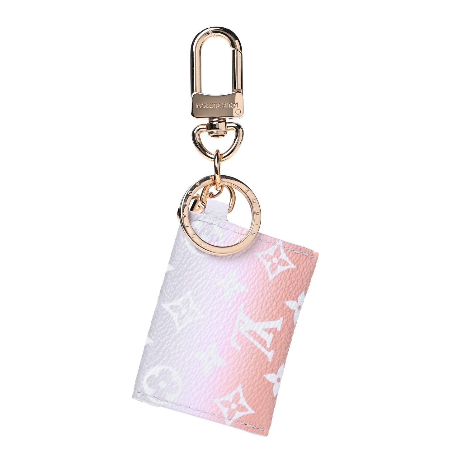 Louis Vuitton Monogram By The Pool Kirigami Pouch Key Holder Bag Charm Brume 2 of 3