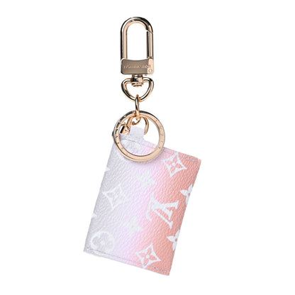 Louis Vuitton Monogram By The Pool Kirigami Pouch Key Holder Bag Charm Brume 2 of 3