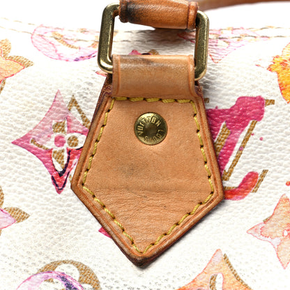 Louis Vuitton Watercolor Aquarelle Speedy 35 White 11 of 12