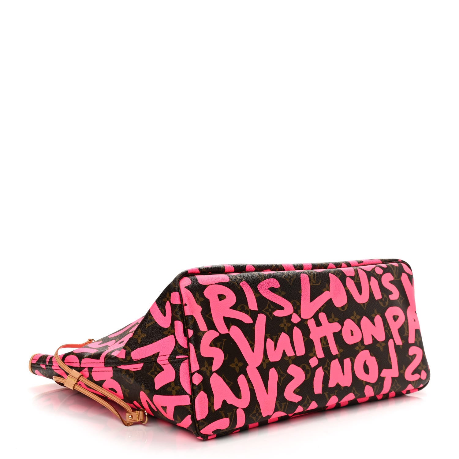 Louis Vuitton Monogram Graffiti Neverfull GM Fuchsia 4 of 11