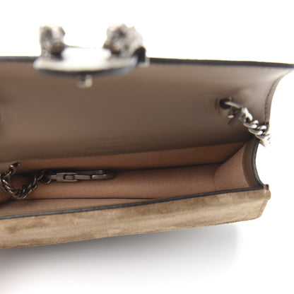 Gucci GG Supreme Monogram Super Mini Dionysus Shoulder Bag Taupe 6 of 11