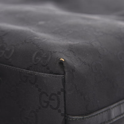 Gucci Canvas Monogram Gifford Shopping Tote Black 11 of 12