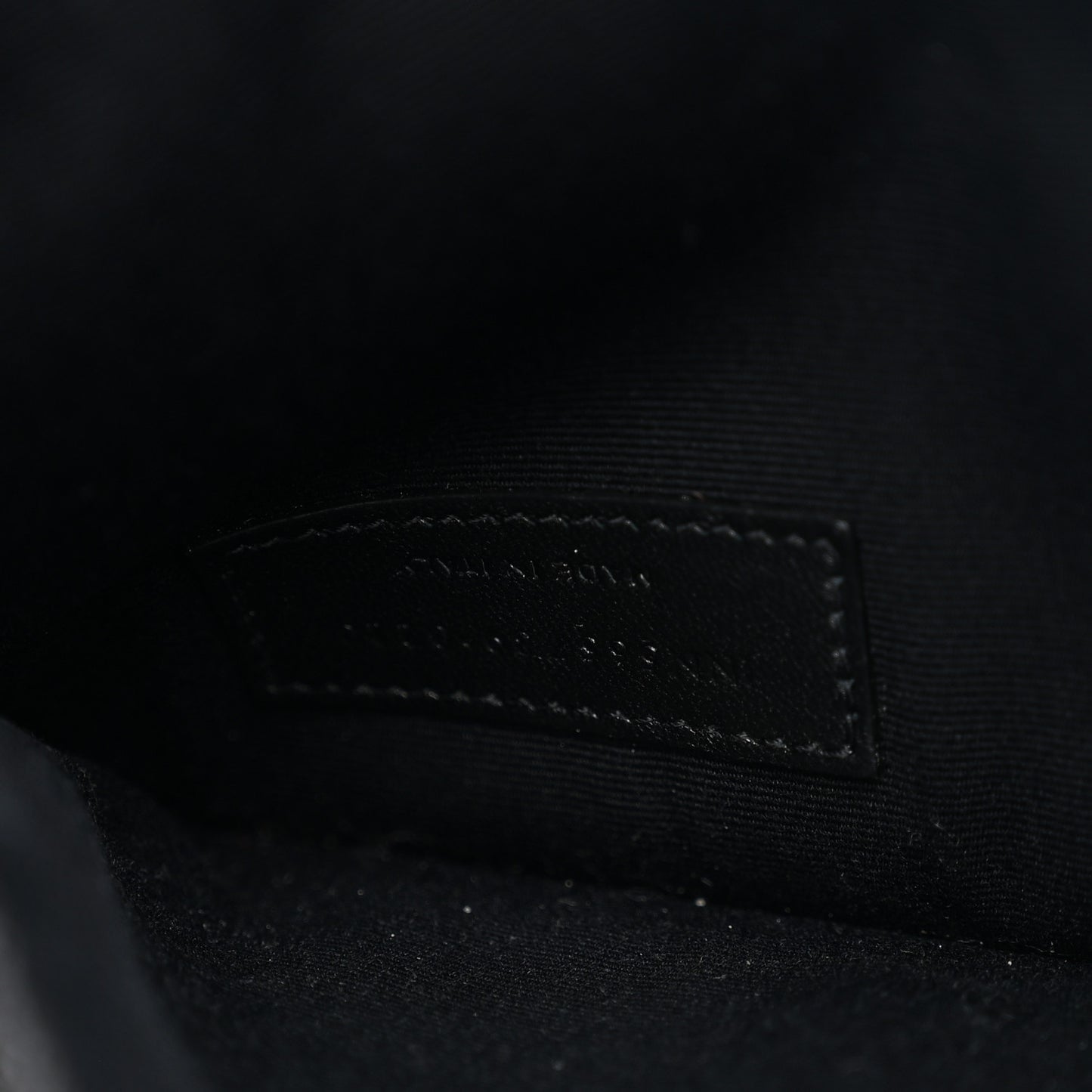Grain De Poudre Uptown Pouch Black