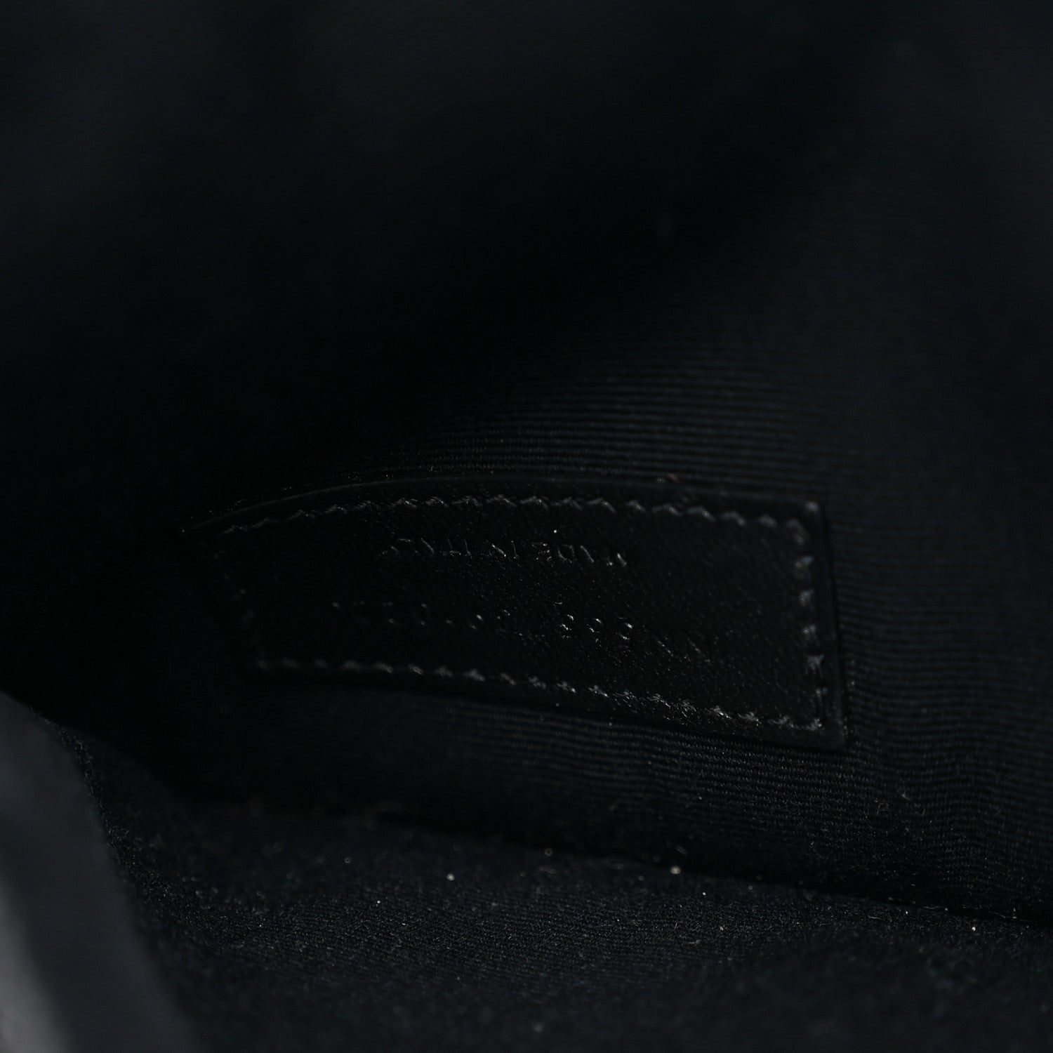 Saint Laurent Grain De Poudre Uptown Pouch Black 7 of 7