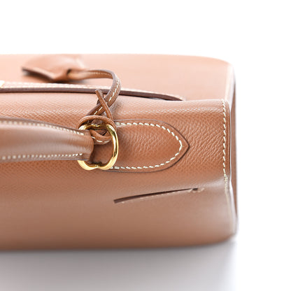 Hermes Courchevel Kelly Sellier 32 Gold 9 of 41