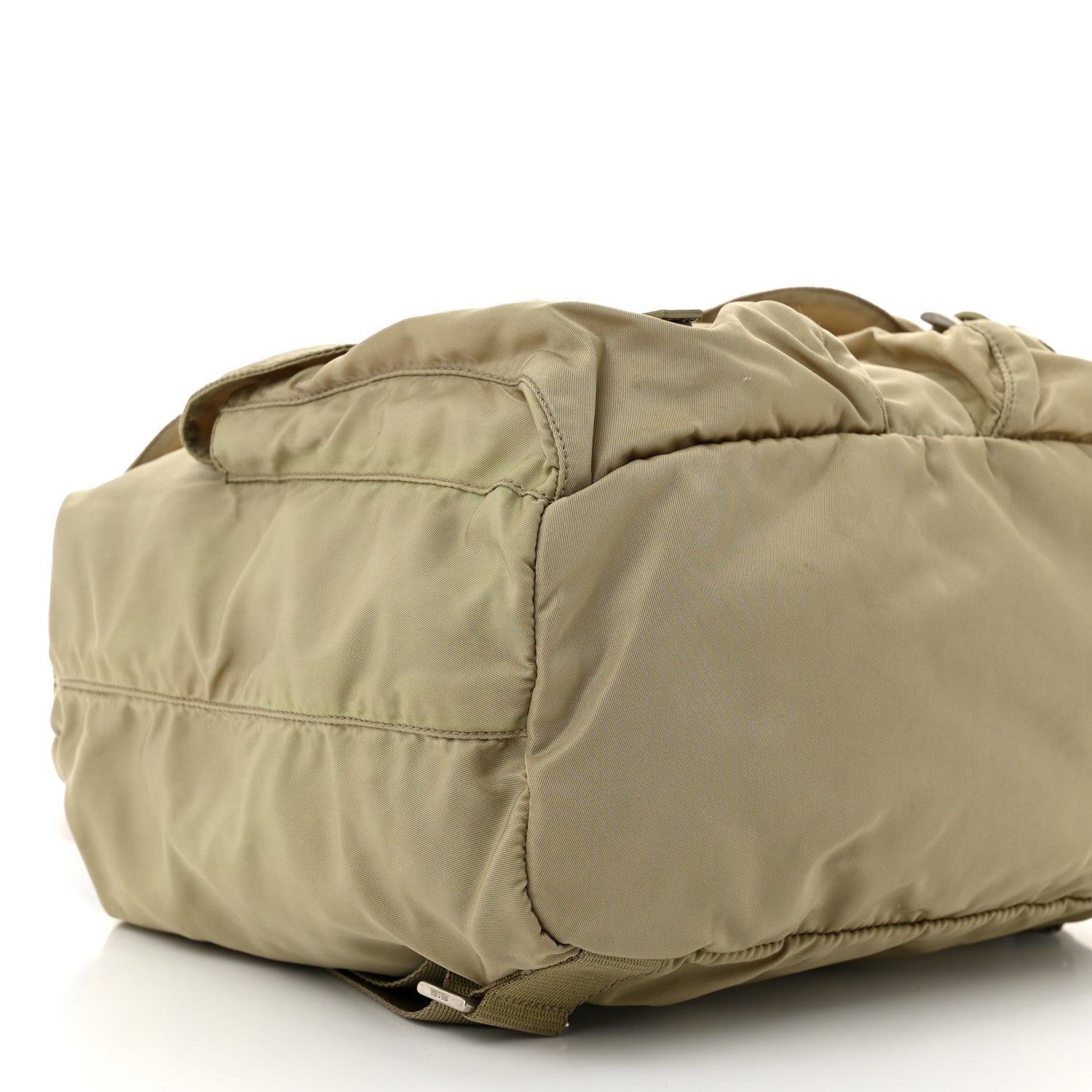 Prada Tessuto Nylon Vela Medium Backpack Beige Beige 9 of 10