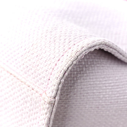 Chanel Woven Straw Raffia Medium Deauville Tote Pink 9 of 16
