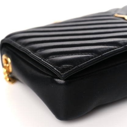 Saint Laurent Lambskin Matelasse Monogram Kate 99 Black 8 of 9