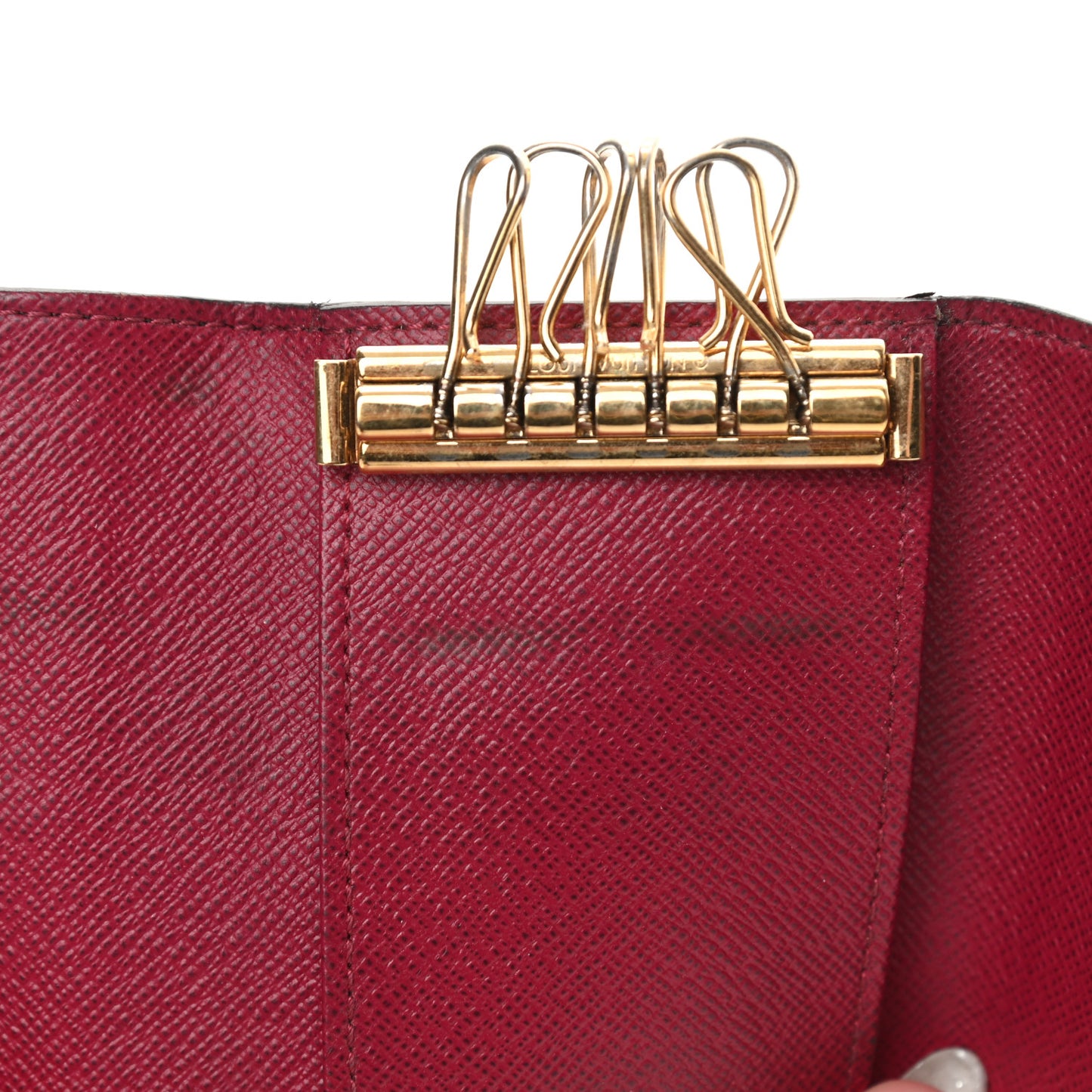 Monogram 6 Key Multicles Holder Fuchsia