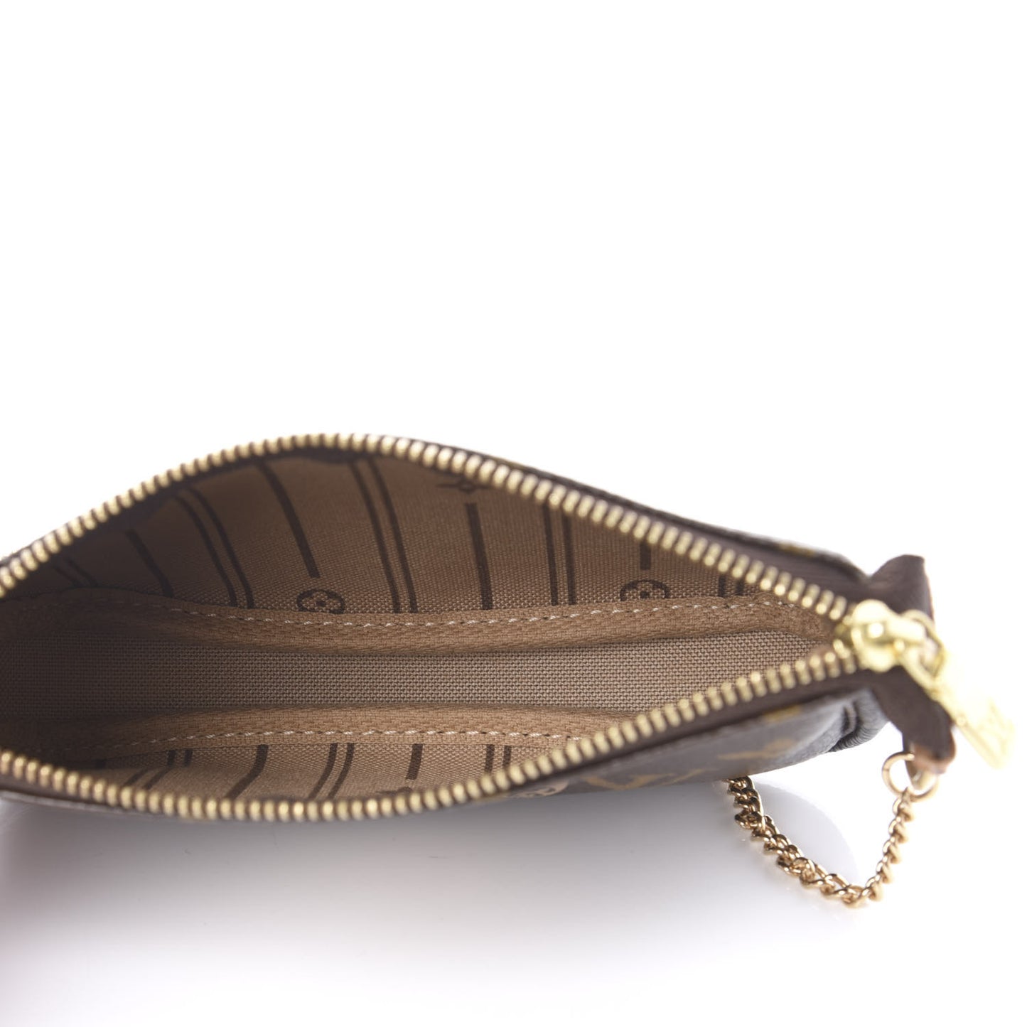 Monogram Complice Trunks and Bags Mini Pochette Accessories Beige