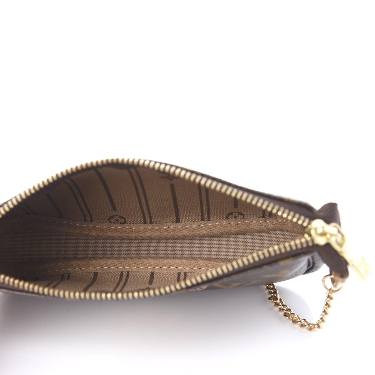 Louis Vuitton Monogram Complice Trunks and Bags Mini Pochette Accessories Beige 5 of 10
